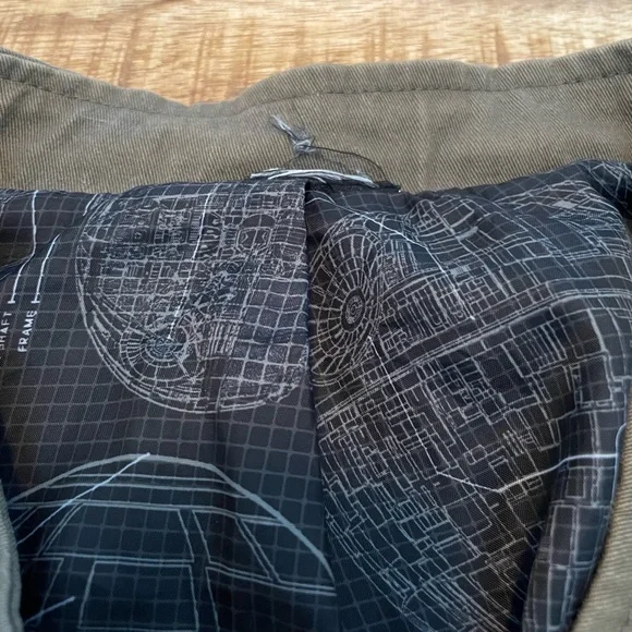 Star Wars Rogue One Jyn Rebel Alliance Cropped Jacket - Picture 7 of 7